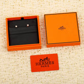 【関税負担なし・送料無料・代引可】エルメス ピアス 未使用 箱付き