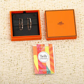 【関税負担なし・送料無料・代引可】エルメス ピアス 未使用 箱付き