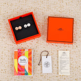 【関税負担なし・送料無料・代引可】エルメス ピアス 未使用 箱付き