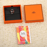 【関税負担なし・送料無料・代引可】エルメス リング 未使用 箱付き