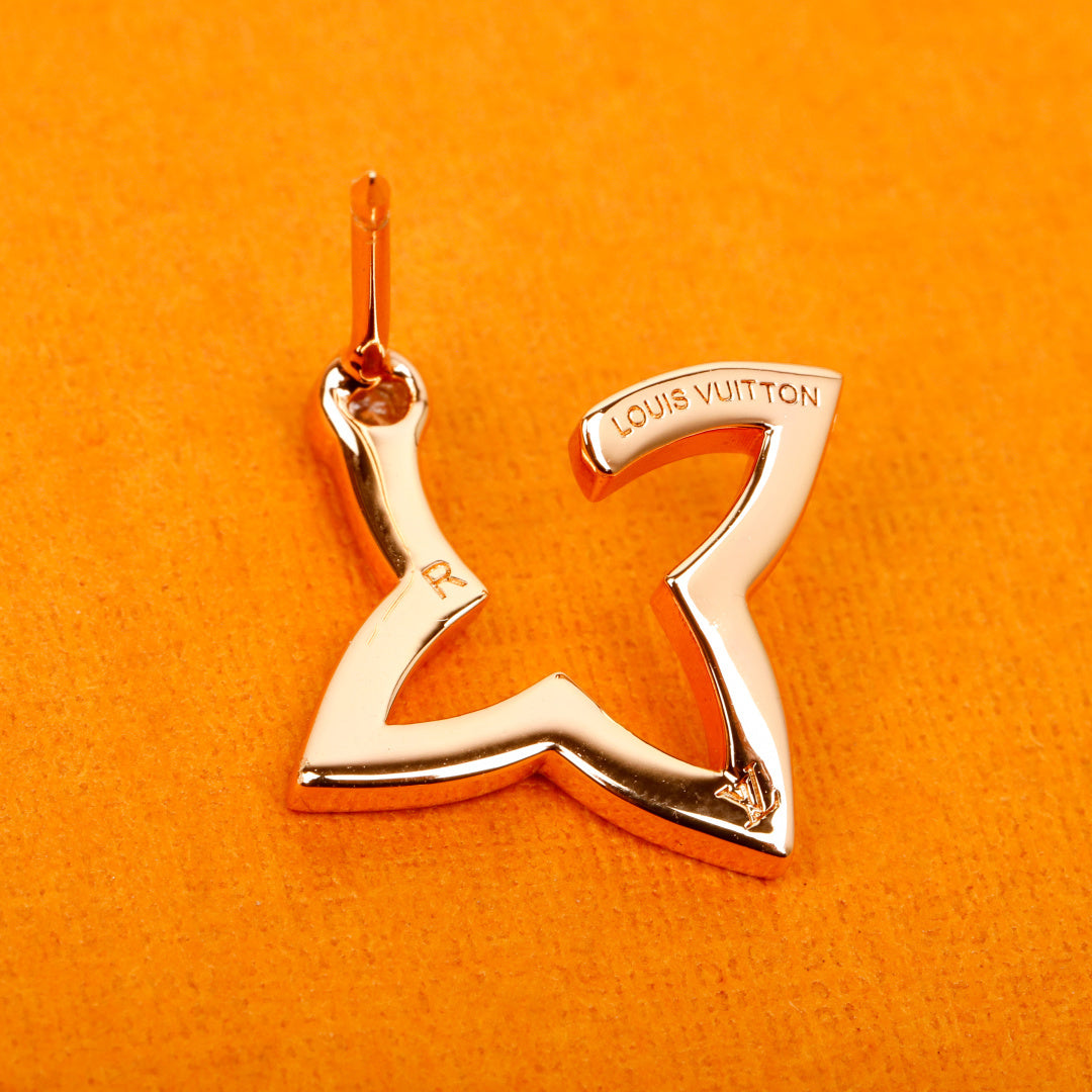【関税負担なし・送料無料・代引可】ヴィトン ピアス 未使用 箱付き