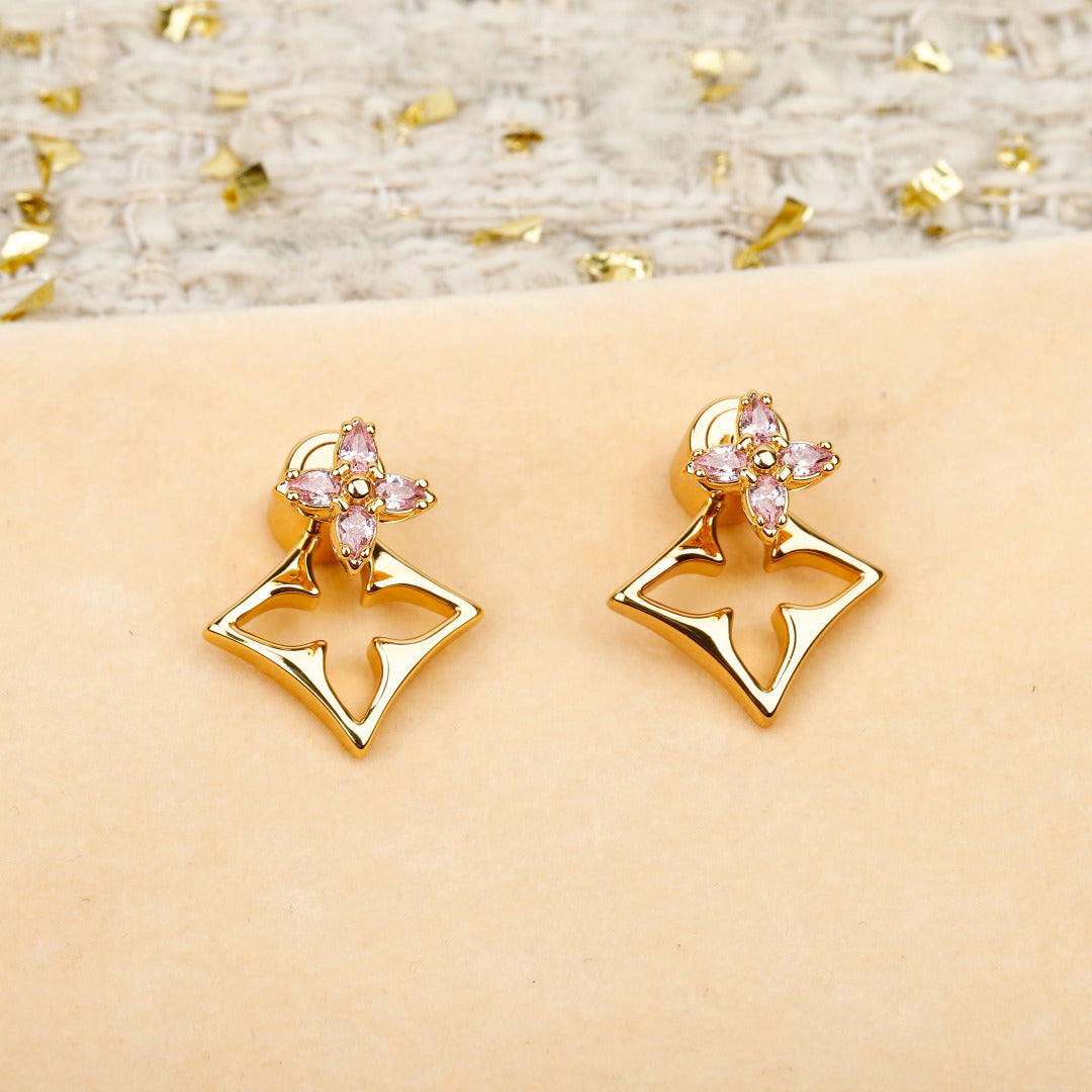 【関税負担なし・送料無料・代引可】ヴィトン ピアス 未使用 箱付き