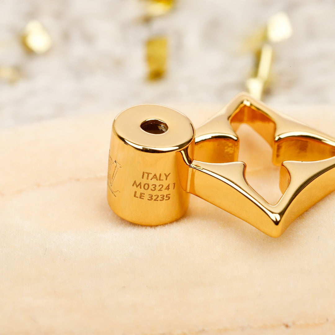 【関税負担なし・送料無料・代引可】ヴィトン ピアス 未使用 箱付き