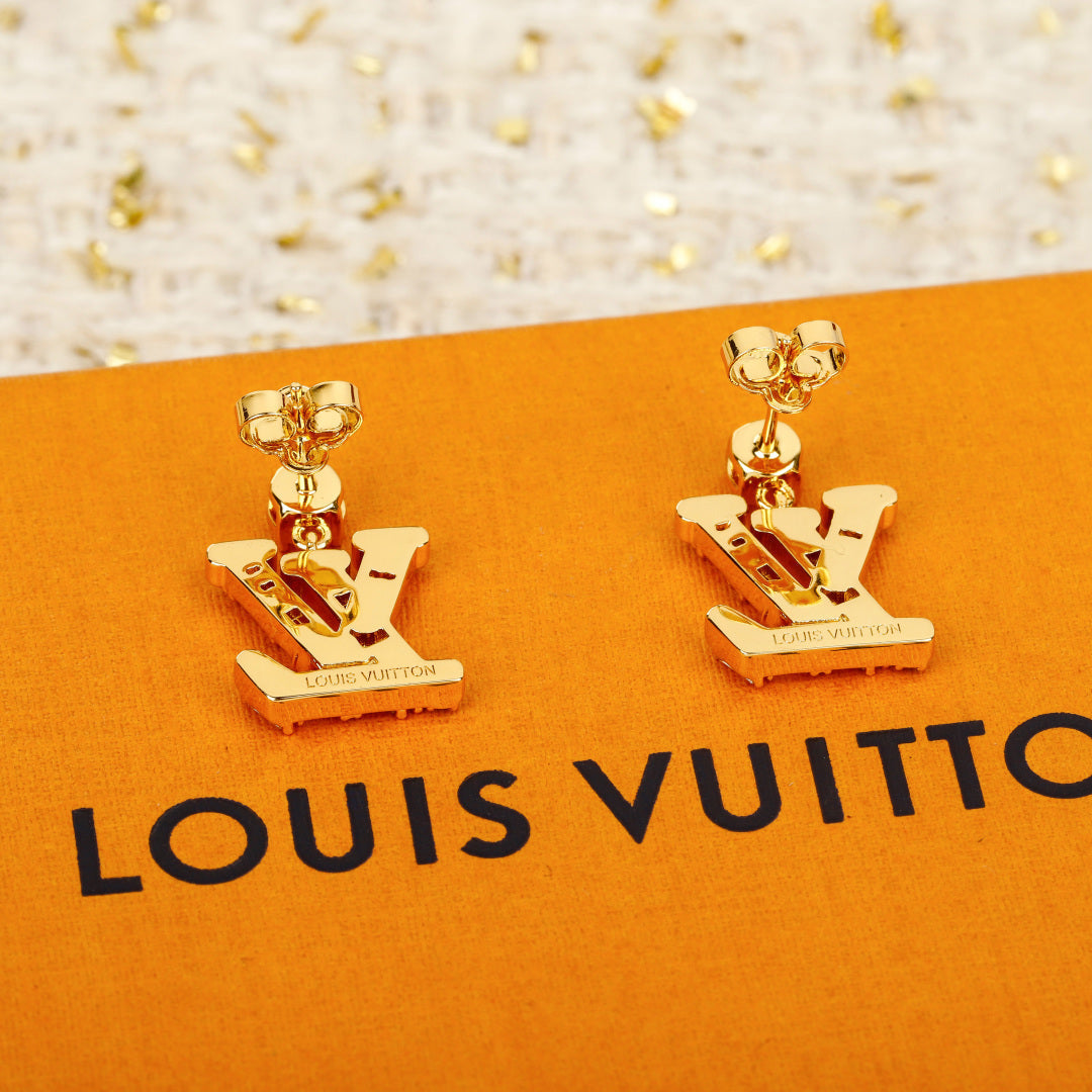 【関税負担なし・送料無料・代引可】ヴィトン ピアス 未使用 箱付き