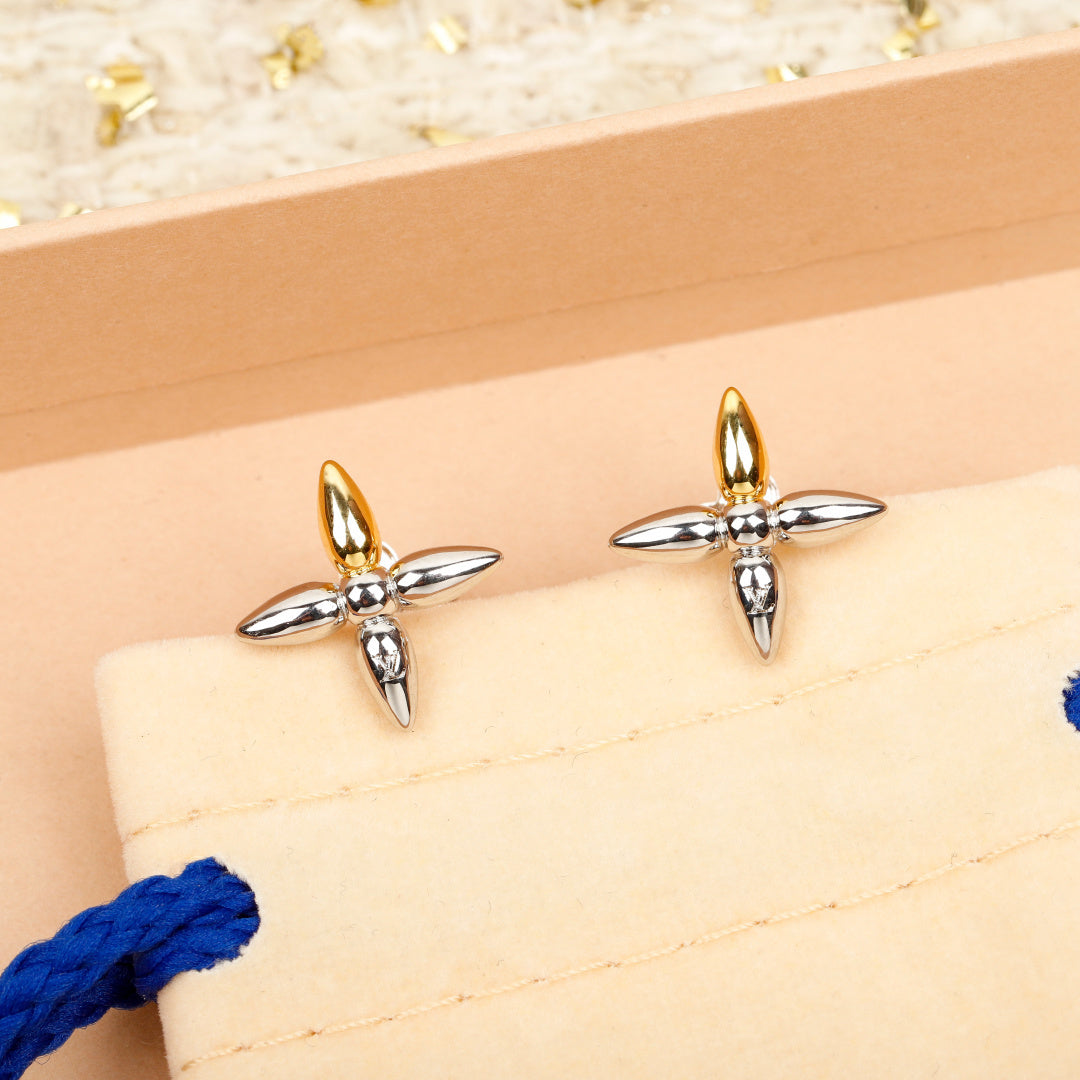 【関税負担なし・送料無料・代引可】ヴィトン ピアス 未使用 箱付き