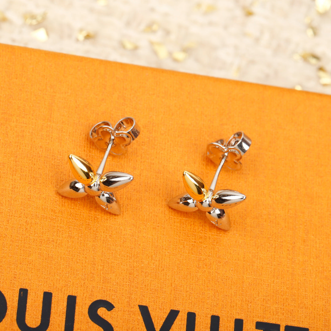 【関税負担なし・送料無料・代引可】ヴィトン ピアス 未使用 箱付き