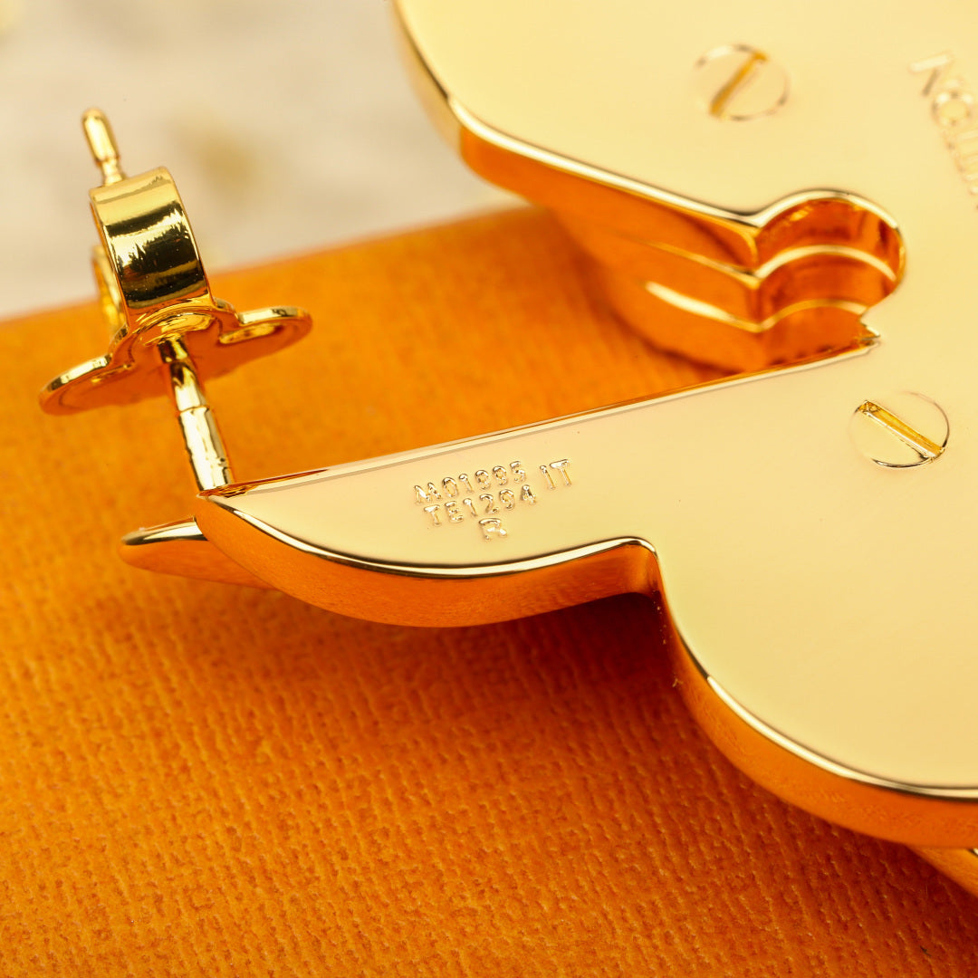 【関税負担なし・送料無料・代引可】ヴィトン ピアス 未使用 箱付き