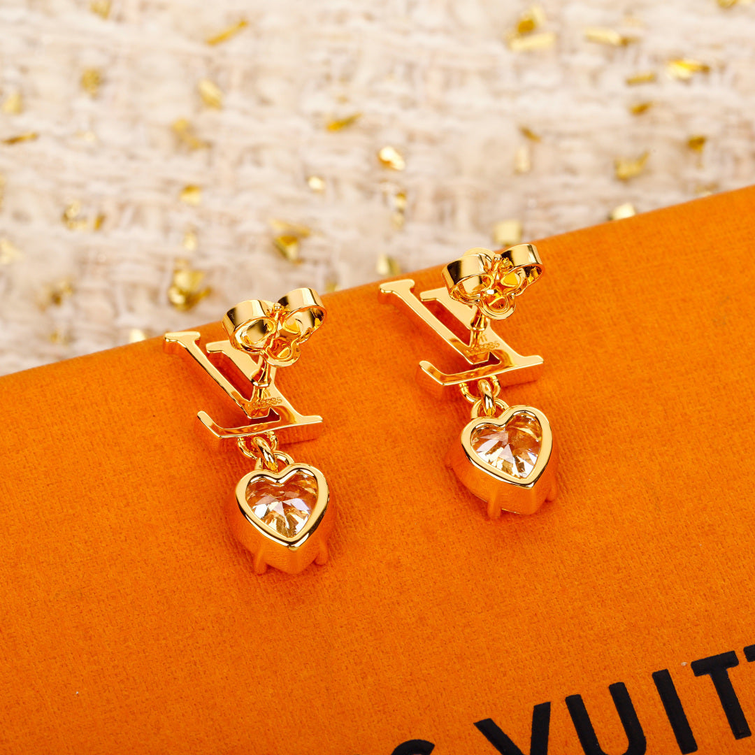 【関税負担なし・送料無料・代引可】ヴィトン ピアス 未使用 箱付き