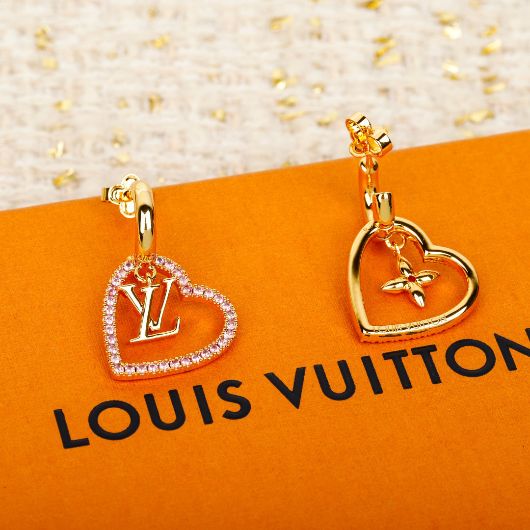 【関税負担なし・送料無料・代引可】ヴィトン ピアス 未使用 箱付き