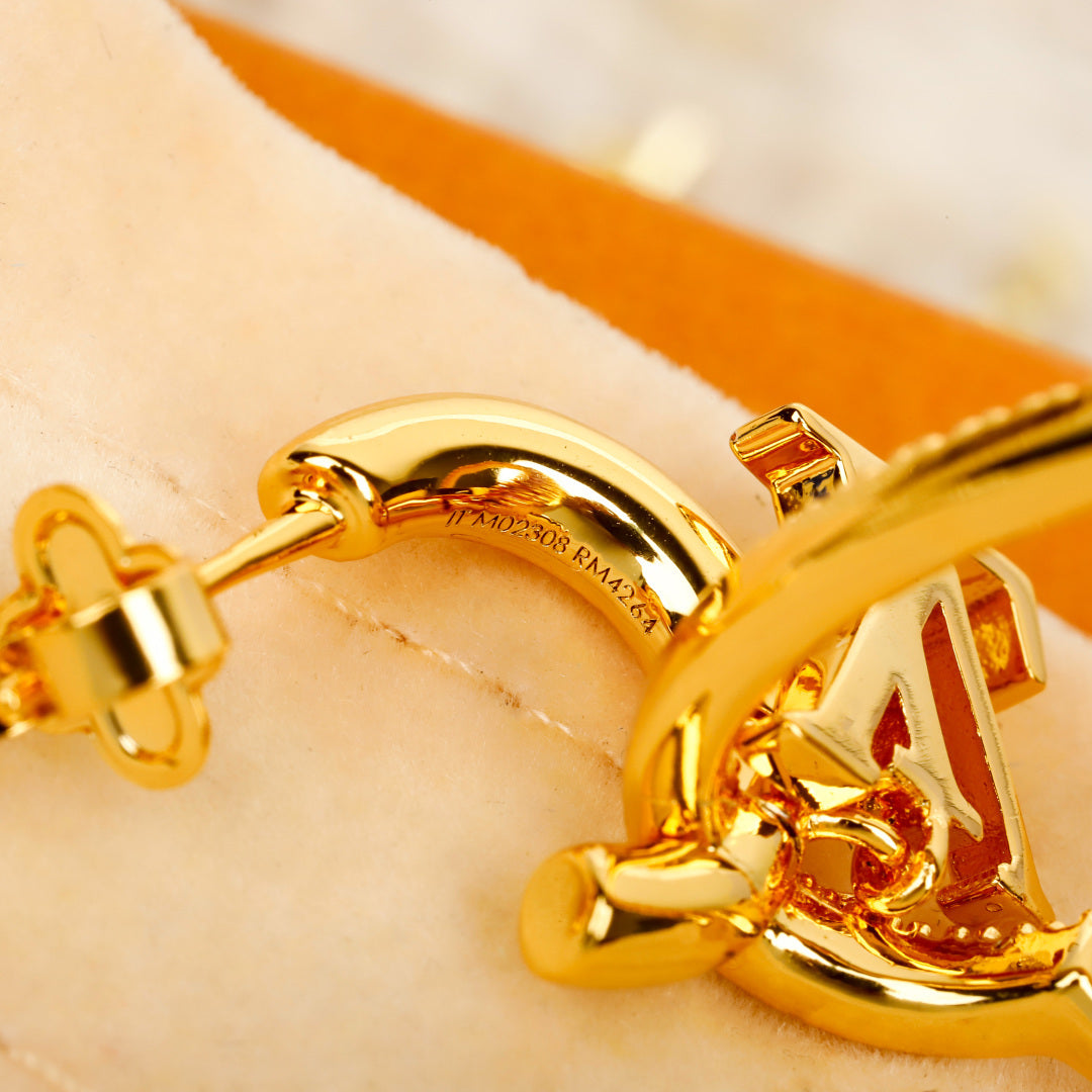 【関税負担なし・送料無料・代引可】ヴィトン ピアス 未使用 箱付き