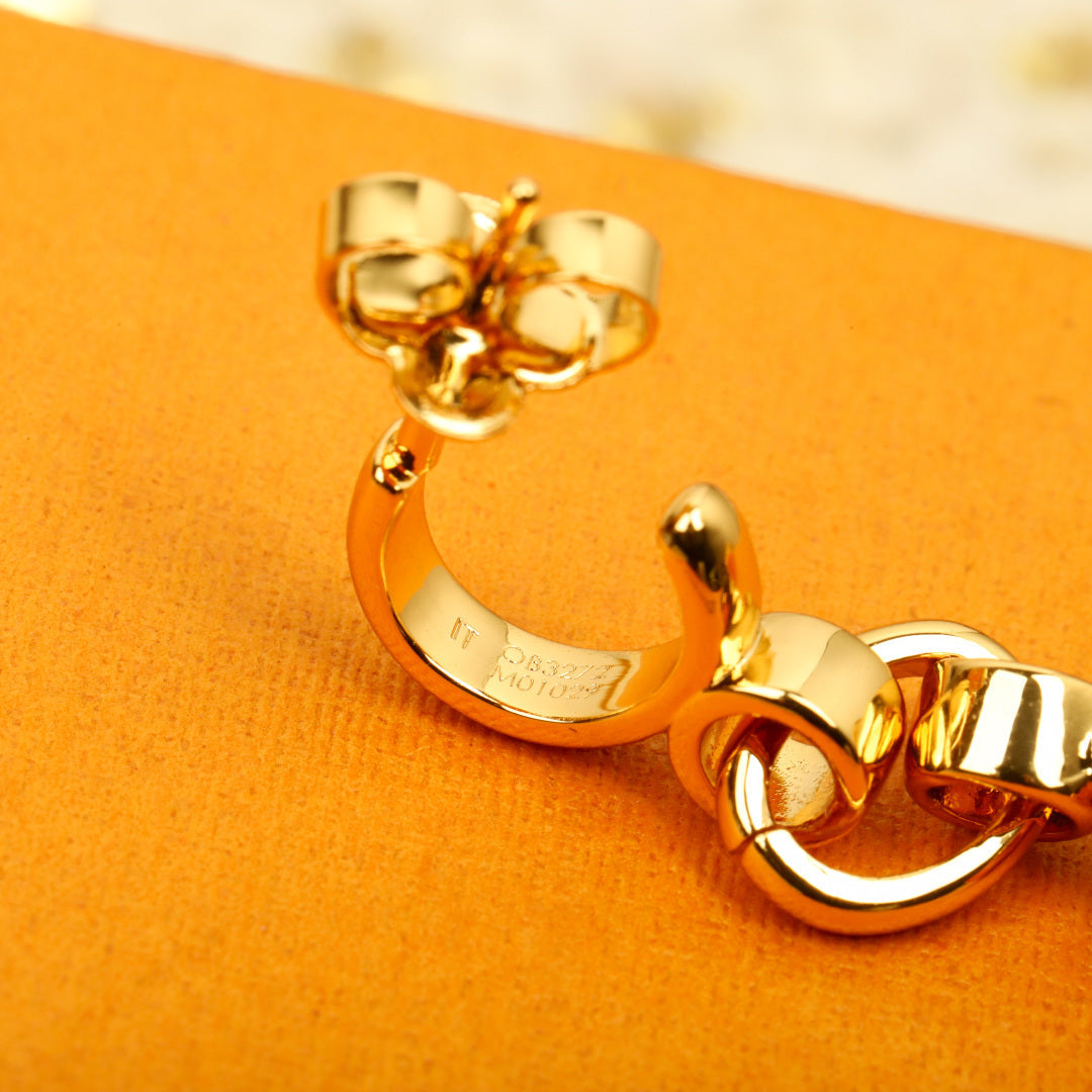 【関税負担なし・送料無料・代引可】ヴィトン ピアス 未使用 箱付き