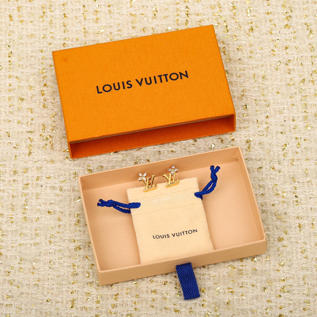 【関税負担なし・送料無料・代引可】ヴィトン ピアス 未使用 箱付き