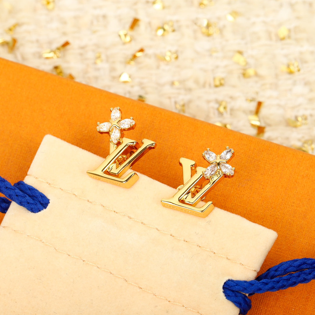 【関税負担なし・送料無料・代引可】ヴィトン ピアス 未使用 箱付き