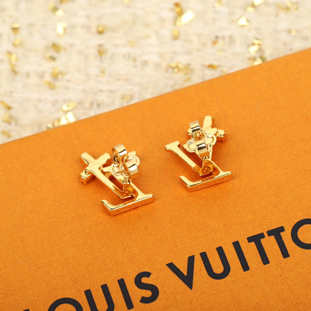 【関税負担なし・送料無料・代引可】ヴィトン ピアス 未使用 箱付き