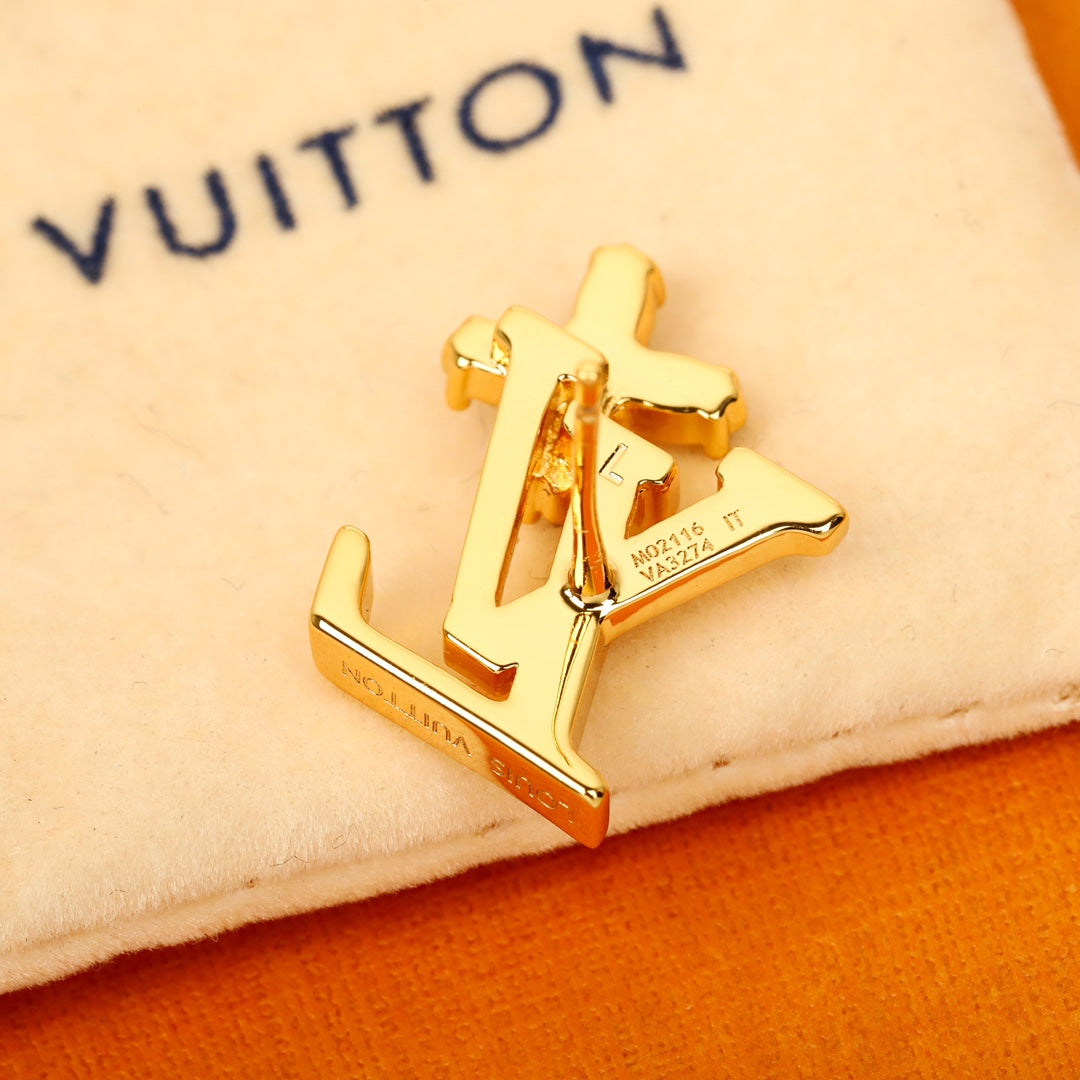 【関税負担なし・送料無料・代引可】ヴィトン ピアス 未使用 箱付き