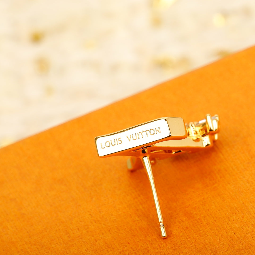 【関税負担なし・送料無料・代引可】ヴィトン ピアス 未使用 箱付き