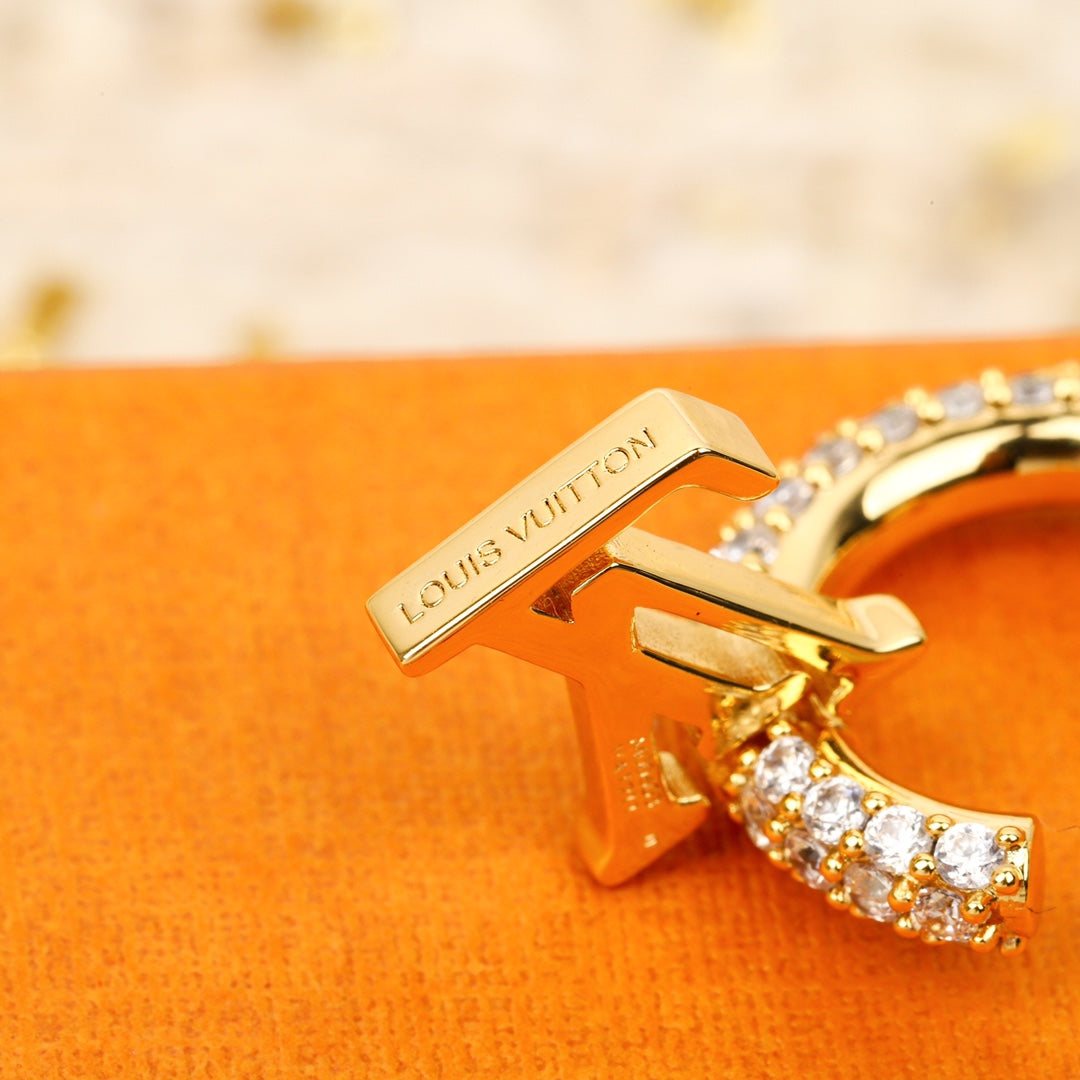 【関税負担なし・送料無料・代引可】ヴィトン ピアス 未使用 箱付き