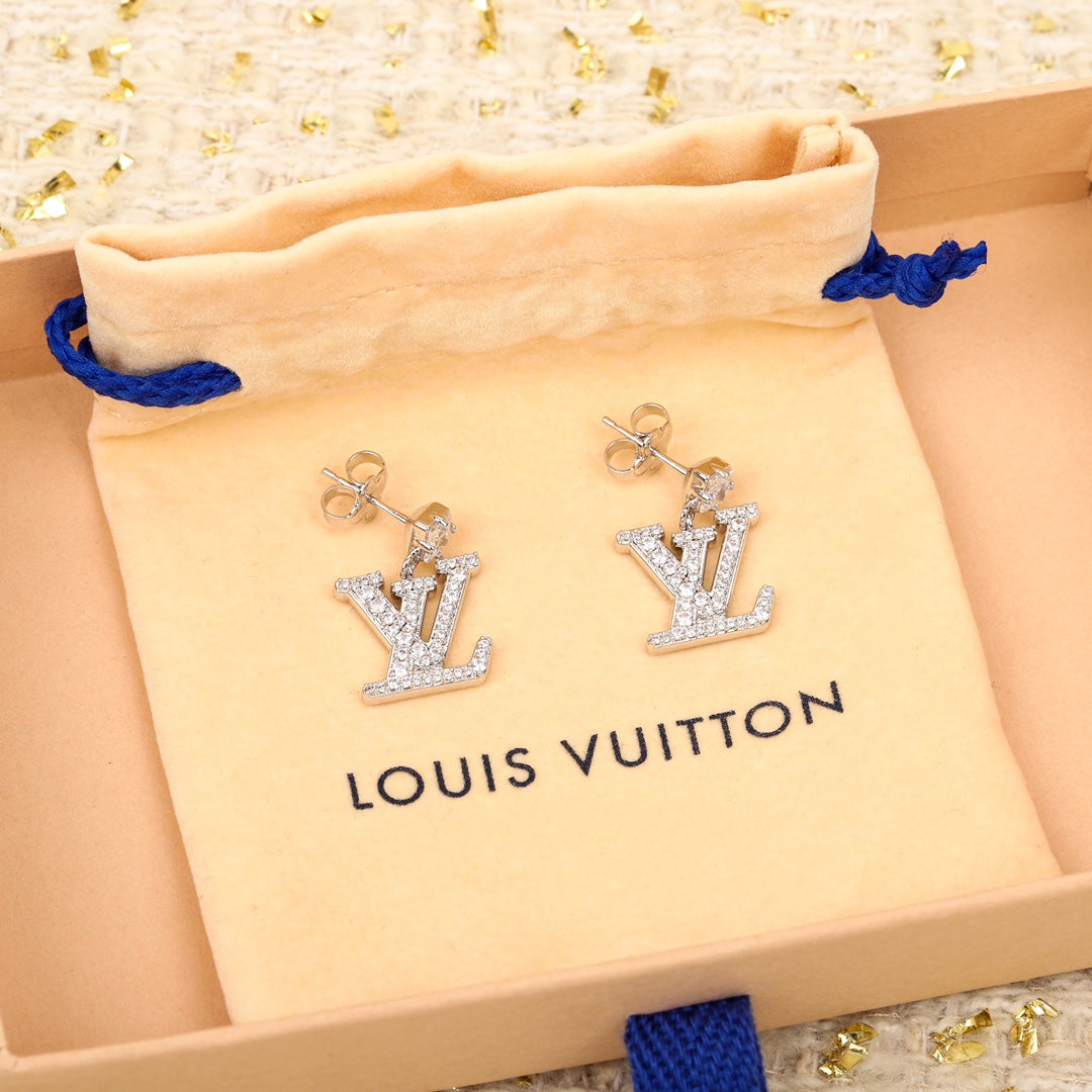 【関税負担なし・送料無料・代引可】ヴィトン ピアス 未使用 箱付き