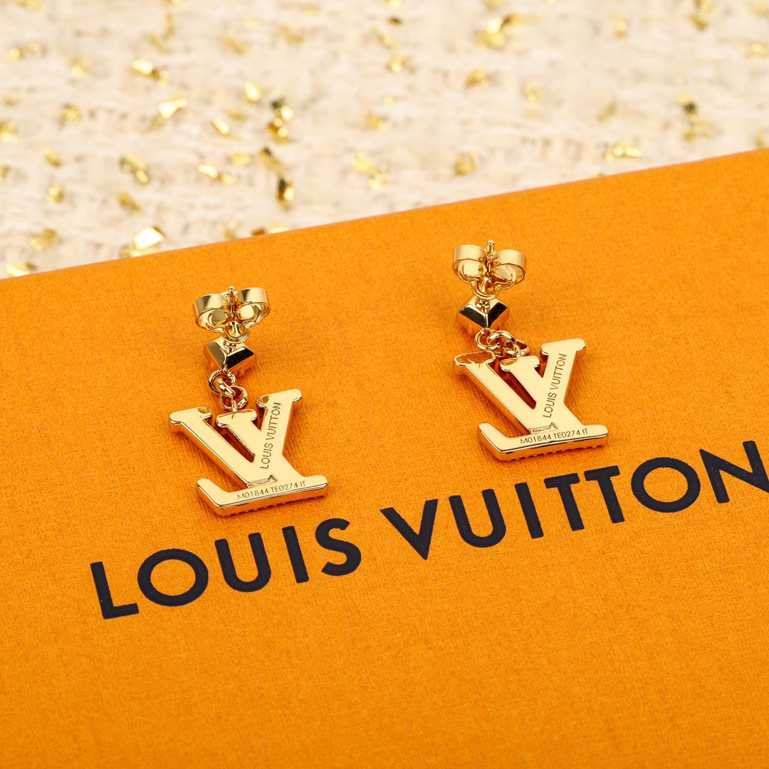 【関税負担なし・送料無料・代引可】ヴィトン ピアス 未使用 箱付き