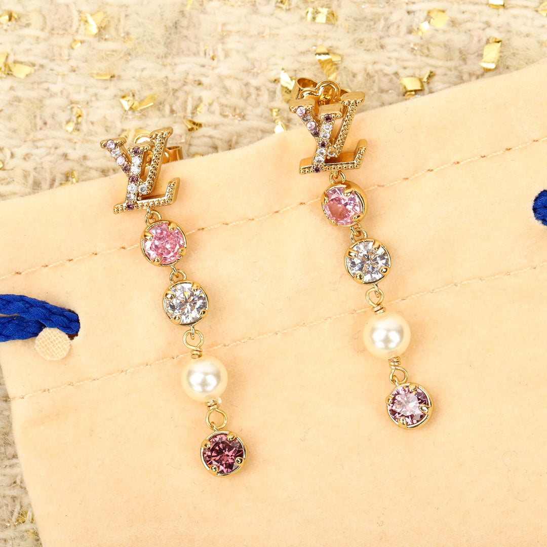 【関税負担なし・送料無料・代引可】ヴィトン ピアス 未使用 箱付き