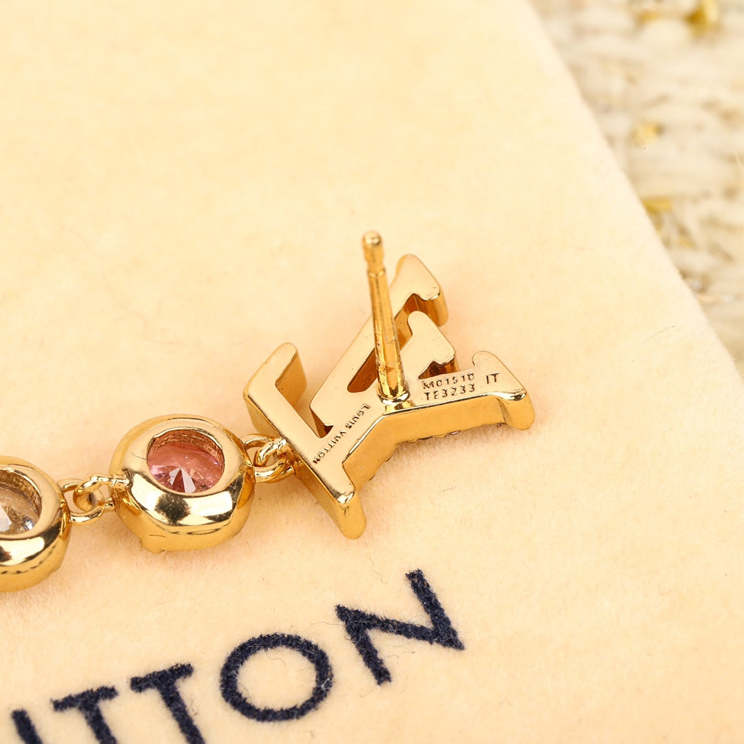 【関税負担なし・送料無料・代引可】ヴィトン ピアス 未使用 箱付き