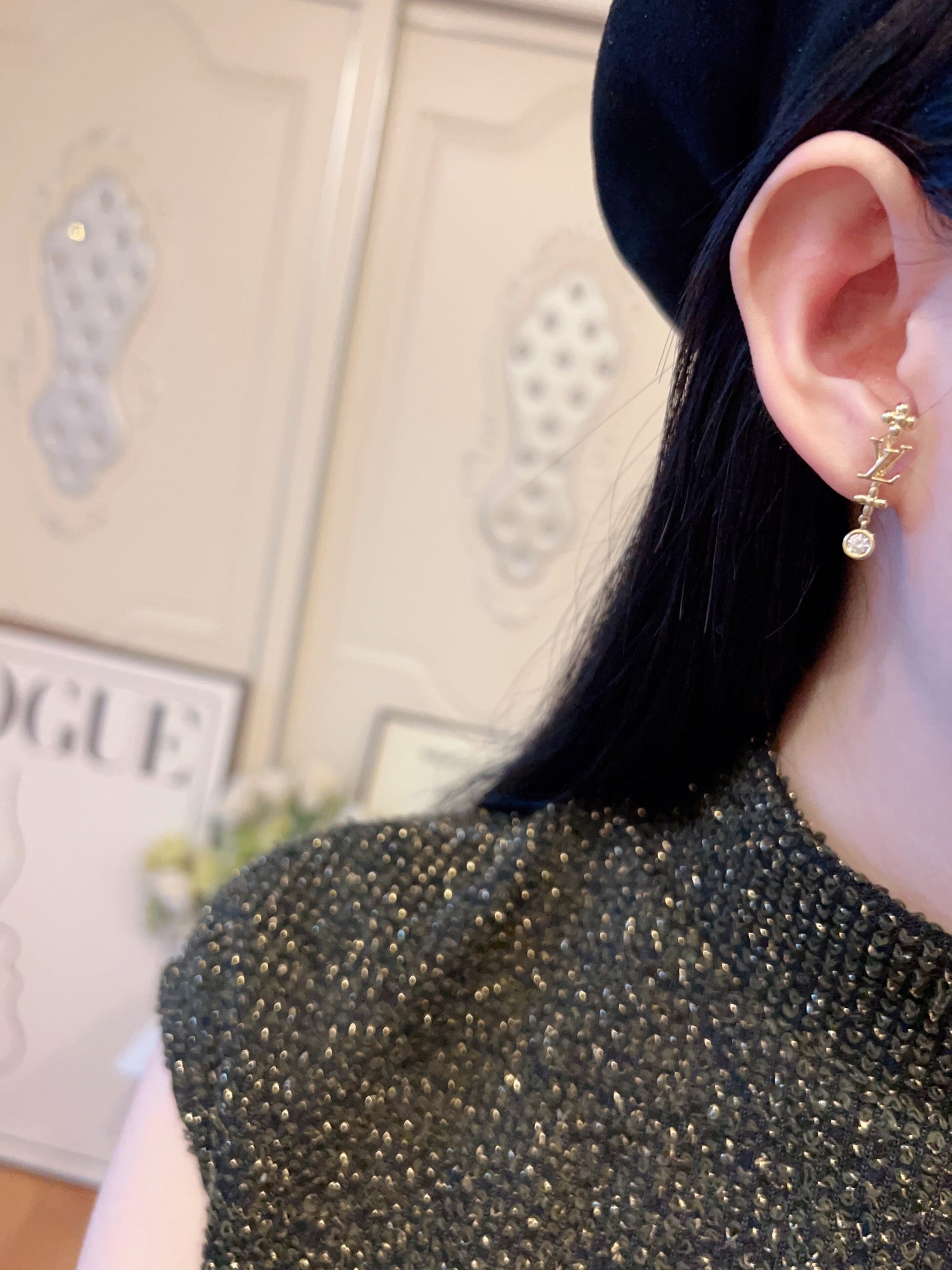 【関税負担なし・送料無料・代引可】ヴィトン ピアス 未使用 箱付き