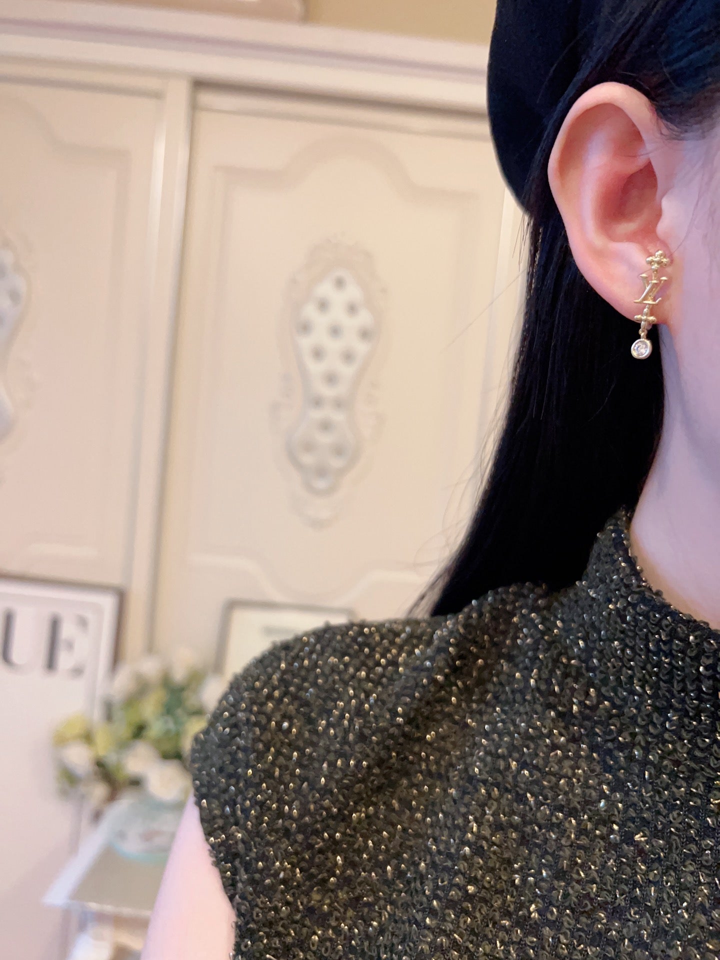 【関税負担なし・送料無料・代引可】ヴィトン ピアス 未使用 箱付き