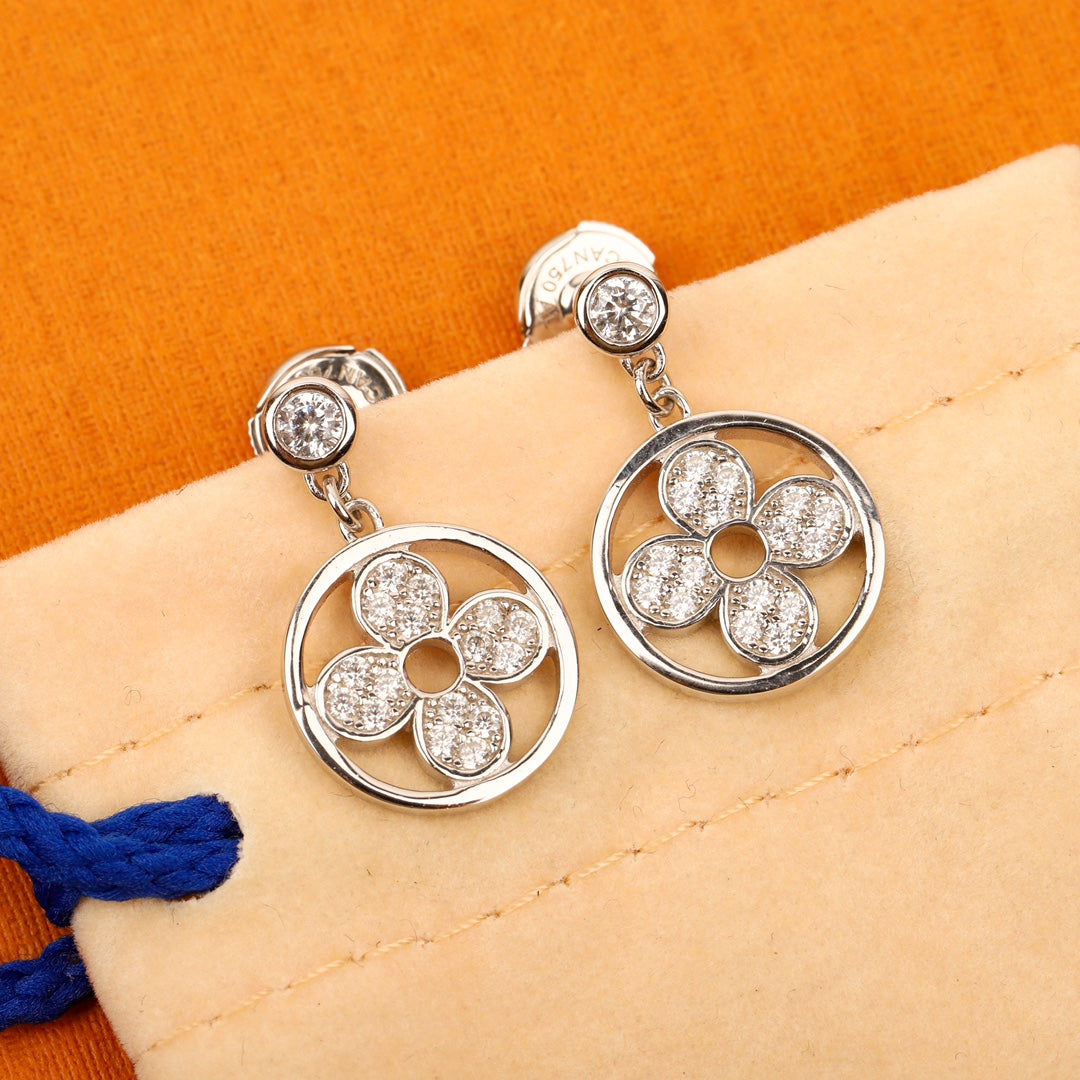 【関税負担なし・送料無料・代引可】【売れ筋】ヴィトン ピアス 未使用 箱付き