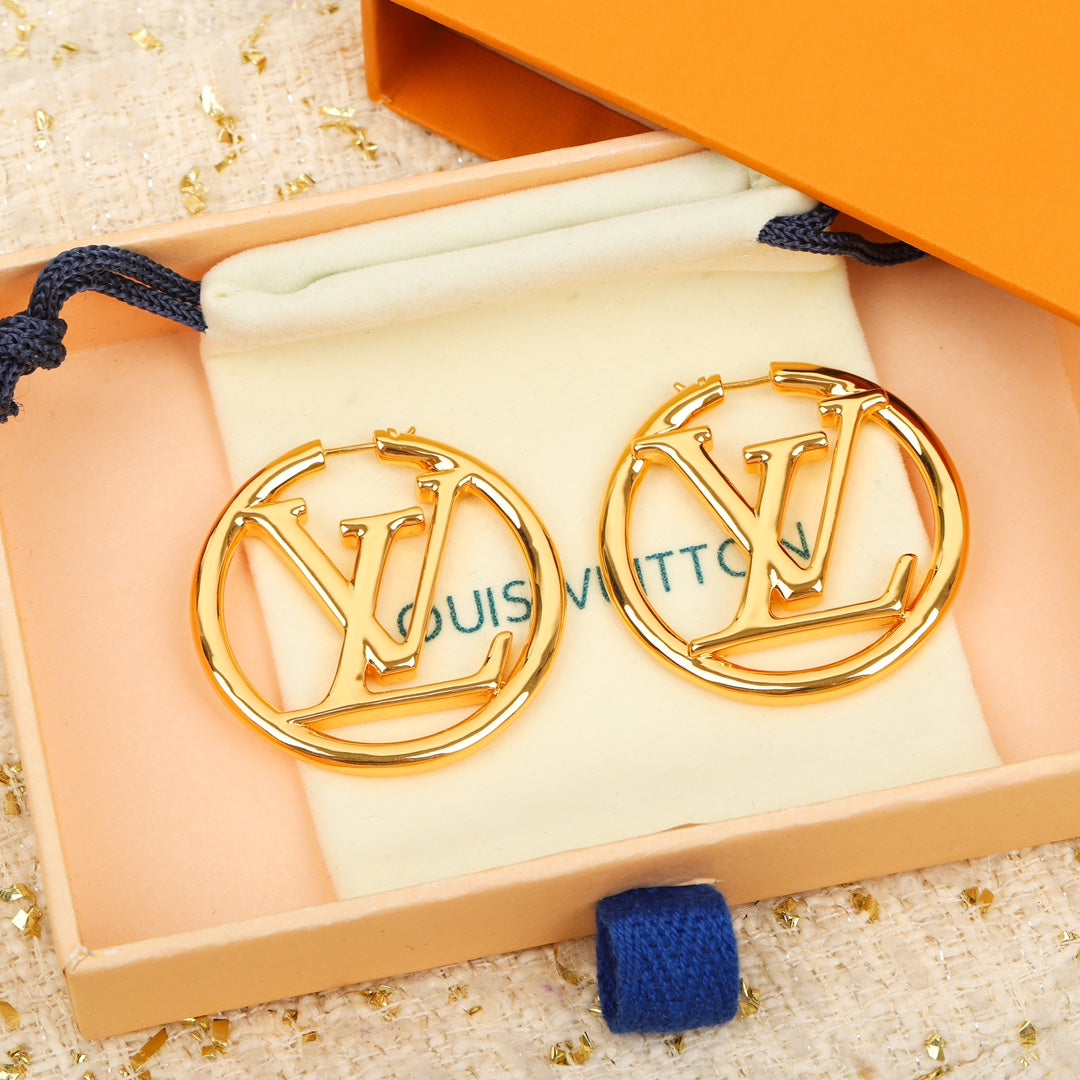 【関税負担なし・送料無料・代引可】ヴィトン ピアス 未使用 箱付き