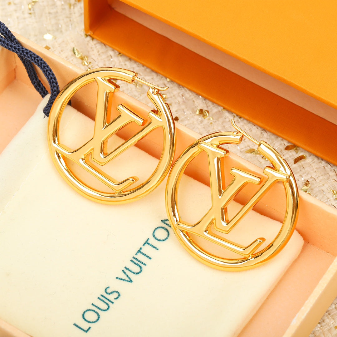 【関税負担なし・送料無料・代引可】ヴィトン ピアス 未使用 箱付き