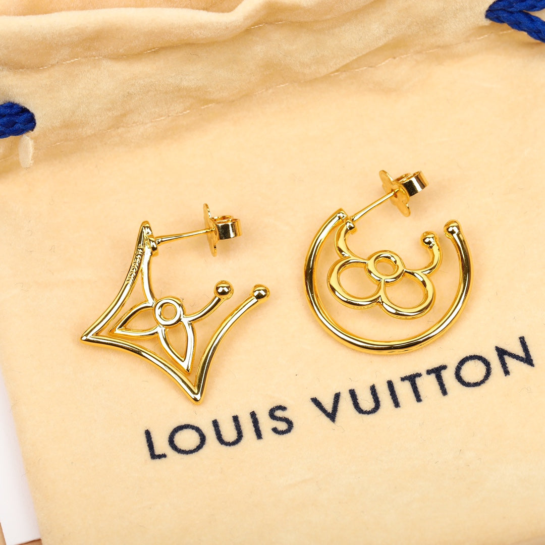 【関税負担なし・送料無料・代引可】ヴィトン ピアス 未使用 箱付き