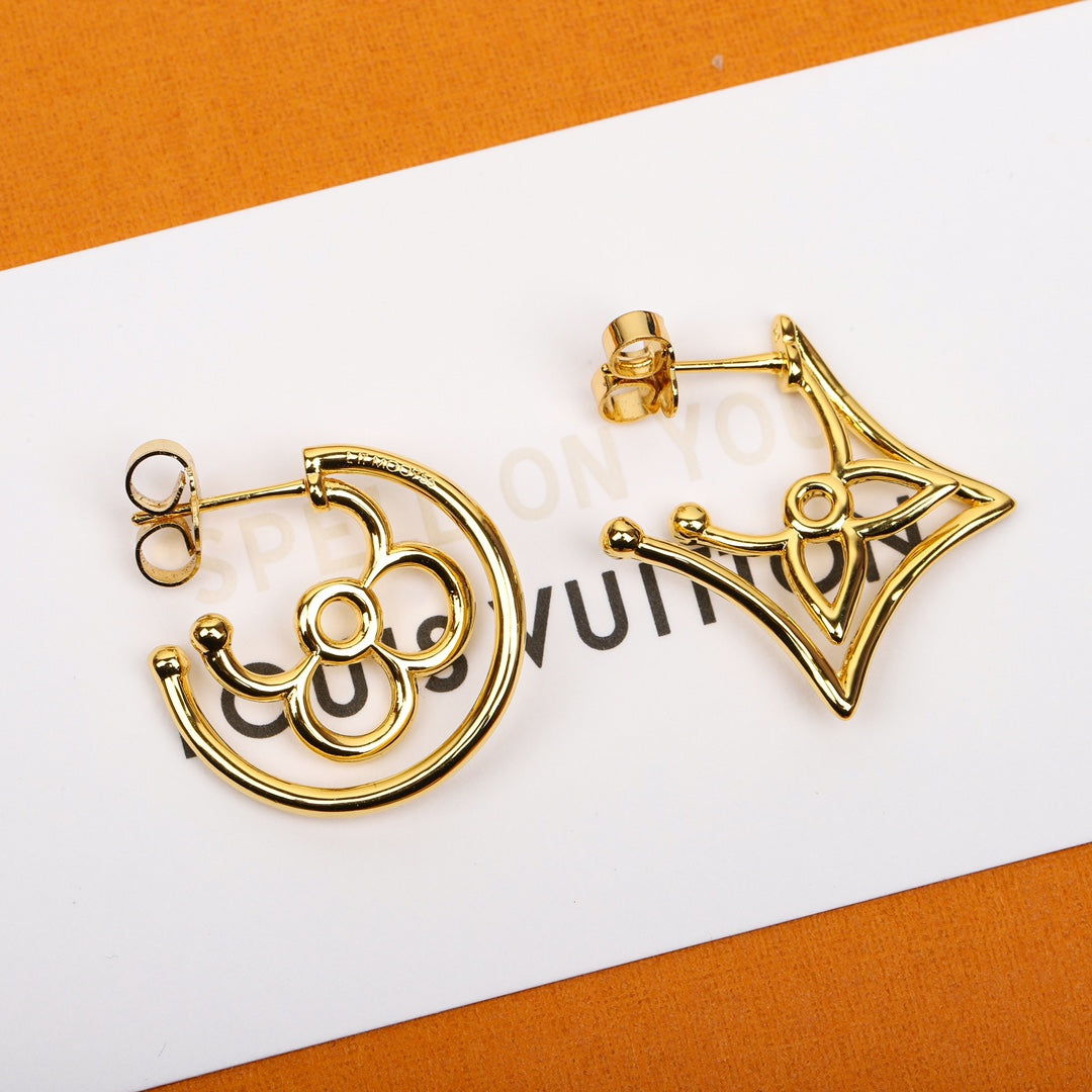 【関税負担なし・送料無料・代引可】ヴィトン ピアス 未使用 箱付き