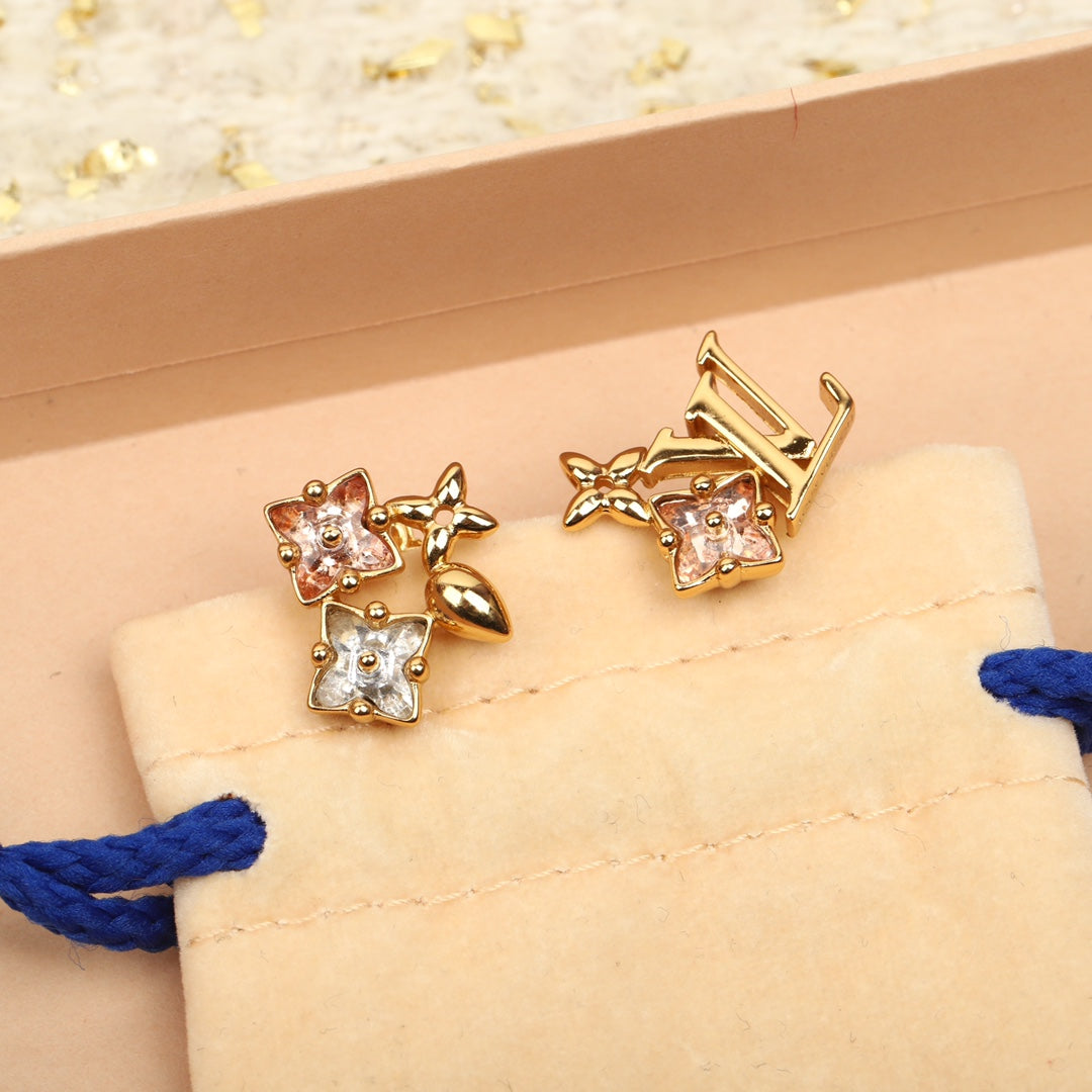 【関税負担なし・送料無料・代引可】ヴィトン ピアス 未使用 箱付き