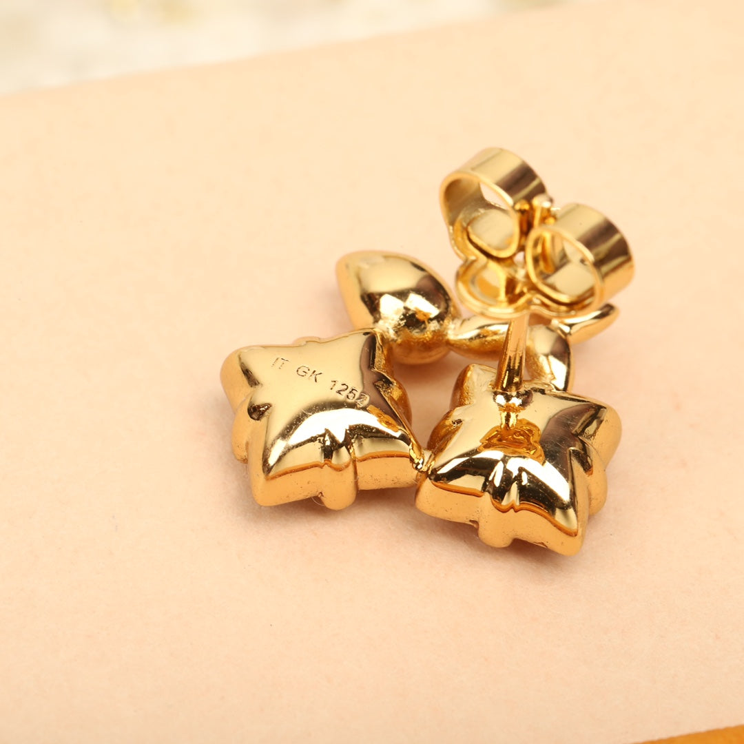 【関税負担なし・送料無料・代引可】ヴィトン ピアス 未使用 箱付き