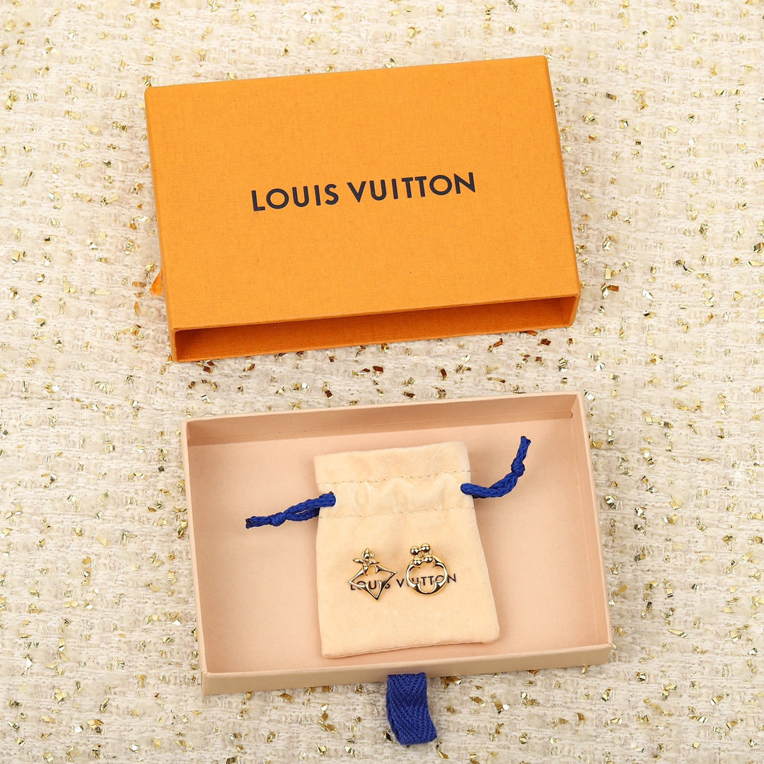 【関税負担なし・送料無料・代引可】ヴィトン ピアス 未使用 箱付き