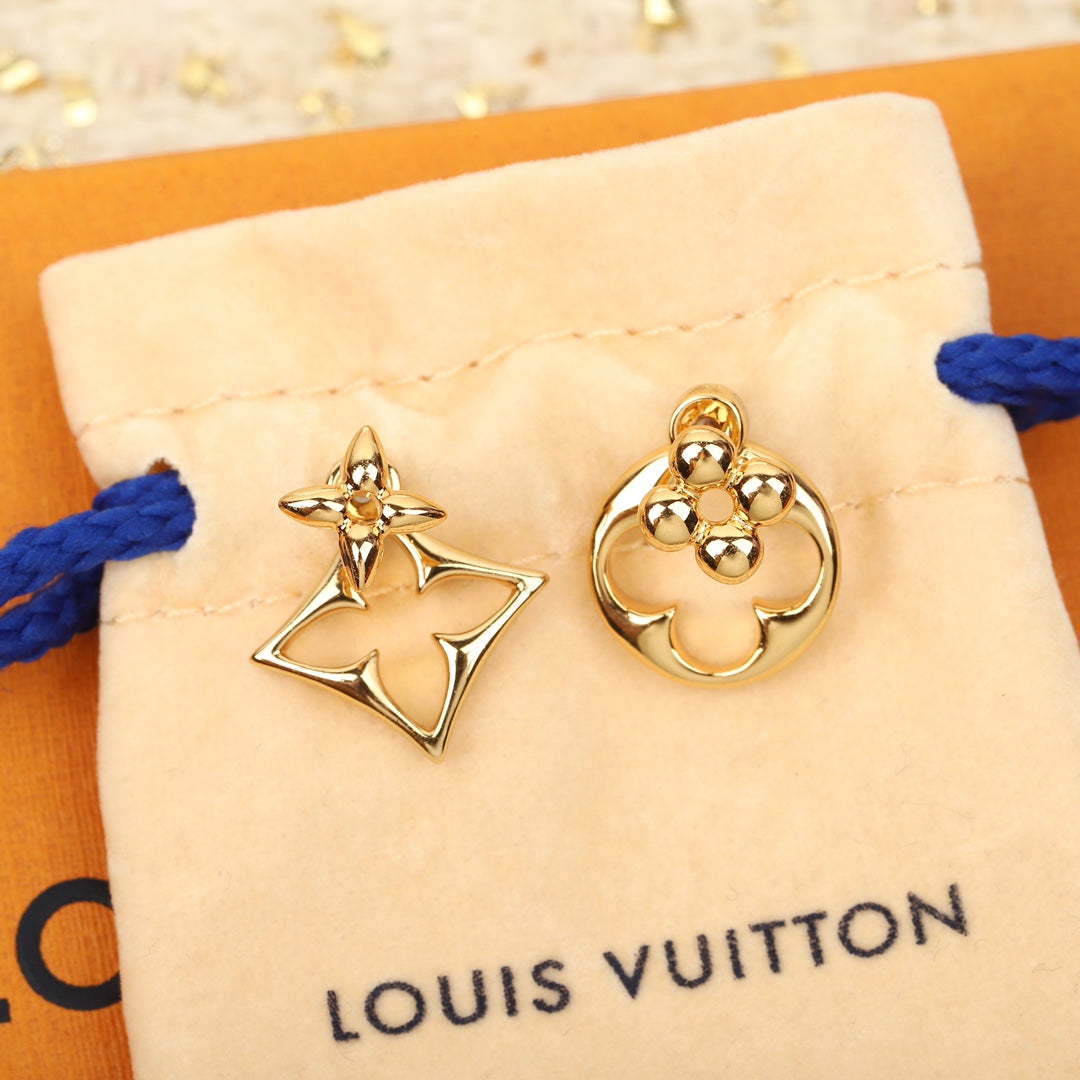 【関税負担なし・送料無料・代引可】ヴィトン ピアス 未使用 箱付き