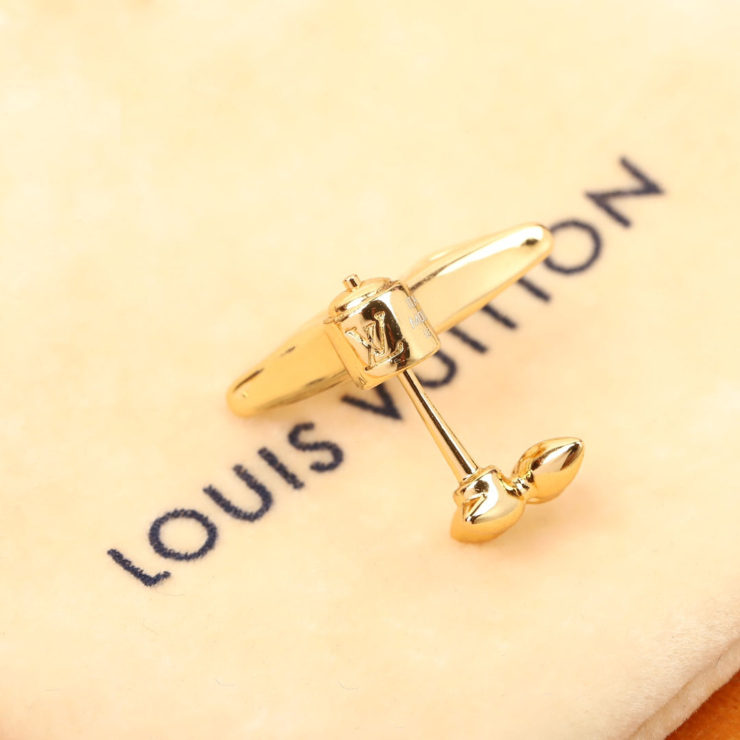 【関税負担なし・送料無料・代引可】ヴィトン ピアス 未使用 箱付き