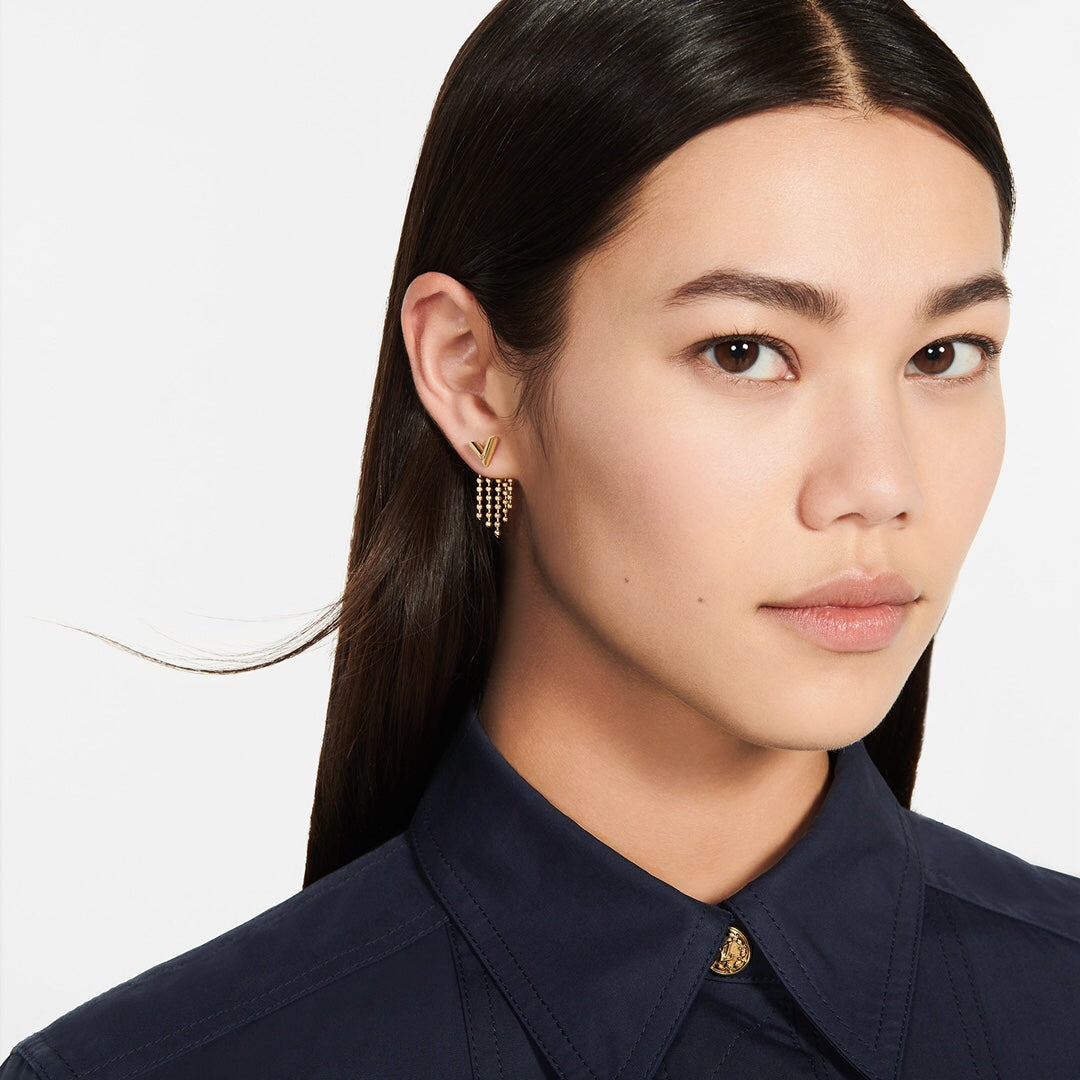 【関税負担なし・送料無料・代引可】ヴィトン ピアス 未使用 箱付き