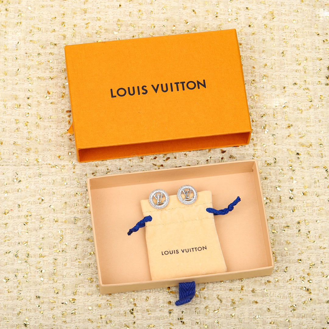 【関税負担なし・送料無料・代引可】ヴィトン ピアス 未使用 箱付き