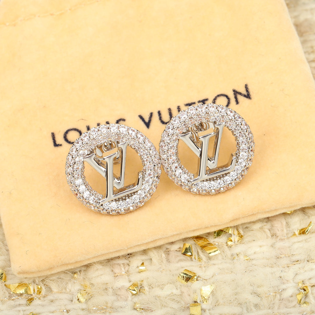 【関税負担なし・送料無料・代引可】ヴィトン ピアス 未使用 箱付き