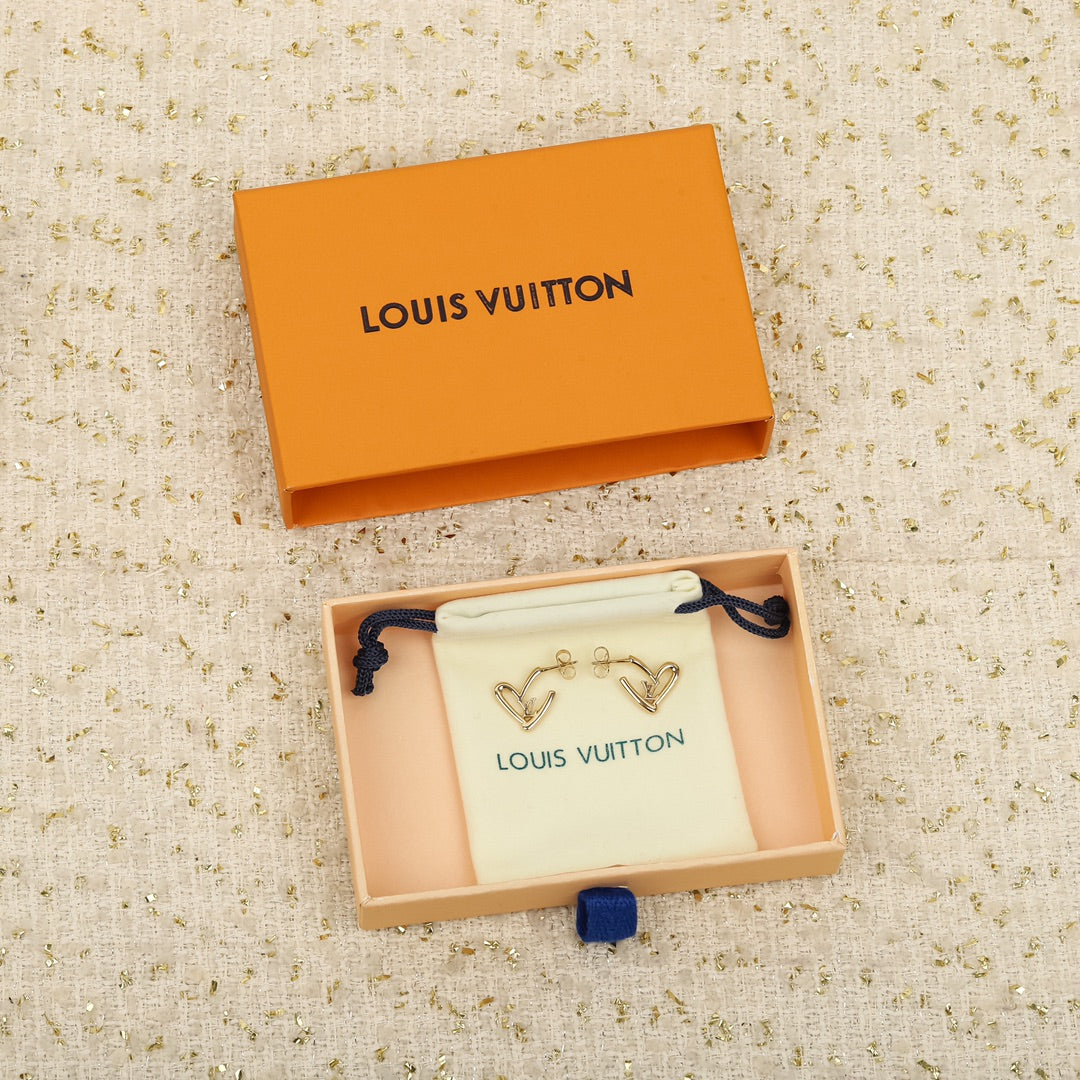【関税負担なし・送料無料・代引可】ヴィトン ピアス 未使用 箱付き