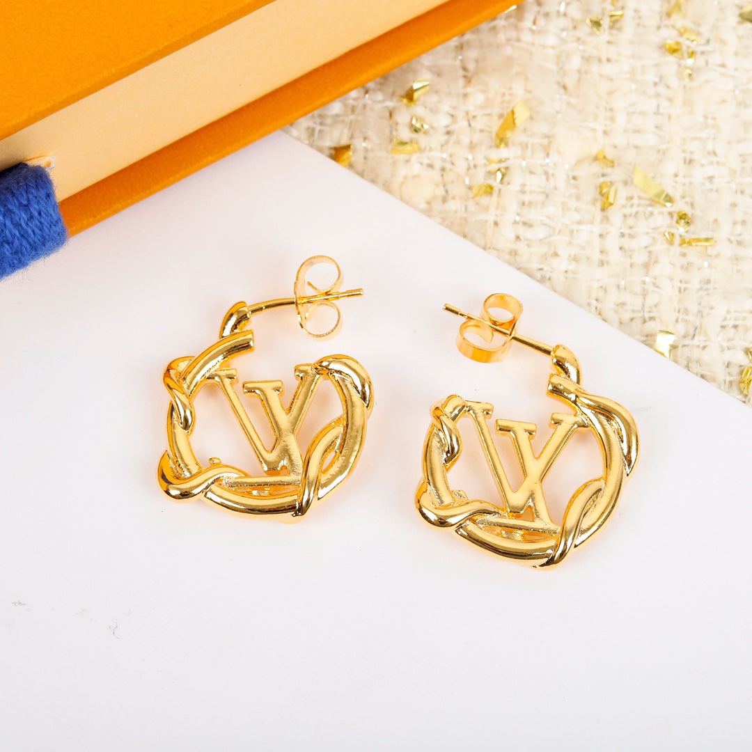 【関税負担なし・送料無料・代引可】ヴィトン ピアス 未使用 箱付き