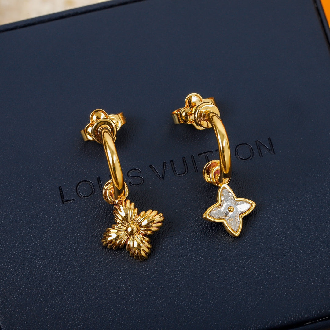 【関税負担なし・送料無料・代引可】ヴィトン ピアス 未使用 箱付き