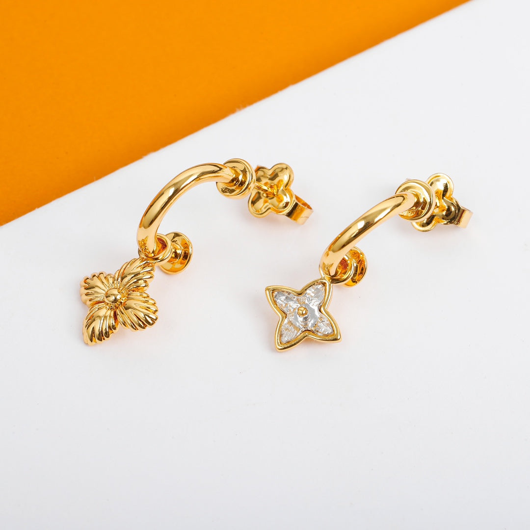 【関税負担なし・送料無料・代引可】ヴィトン ピアス 未使用 箱付き