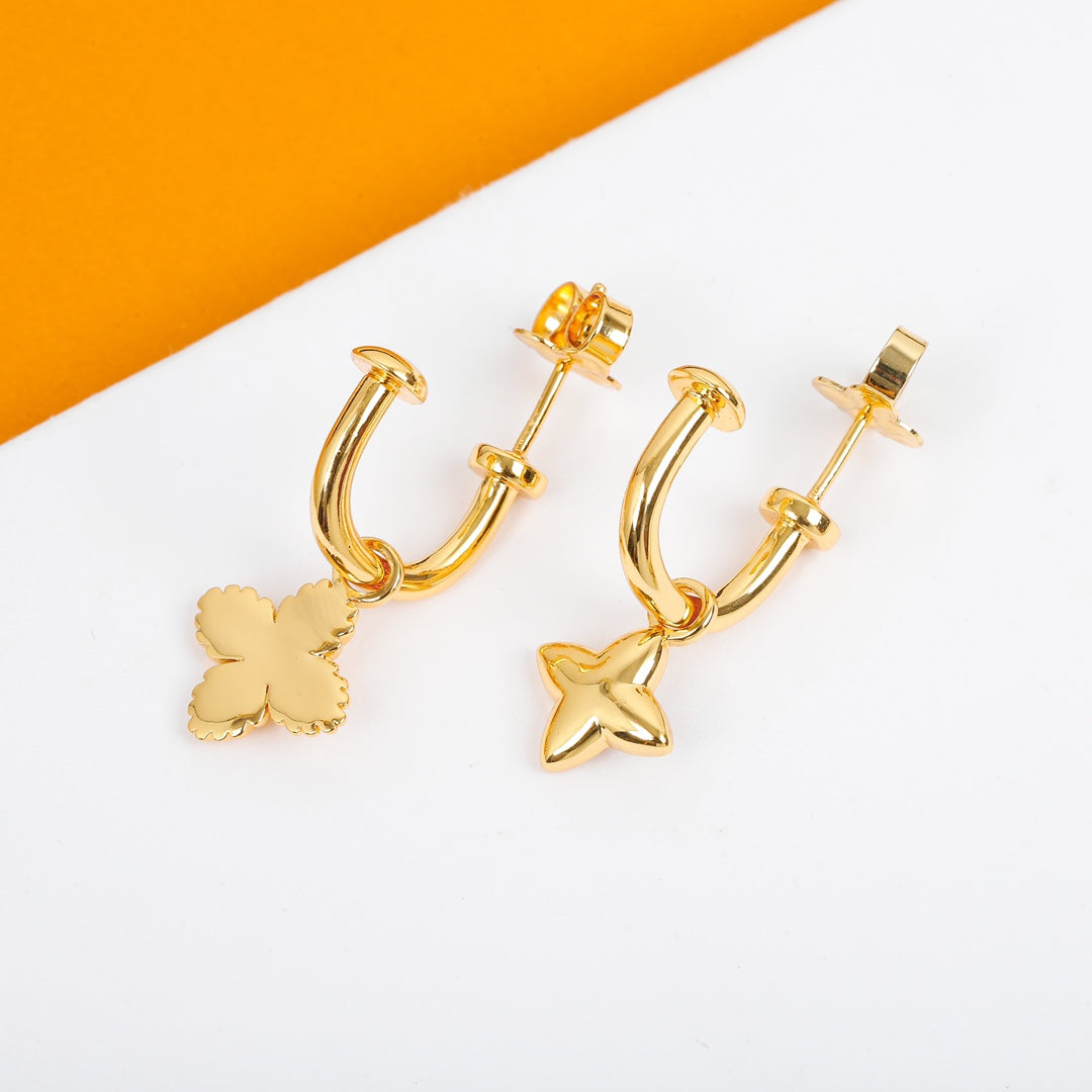 【関税負担なし・送料無料・代引可】ヴィトン ピアス 未使用 箱付き