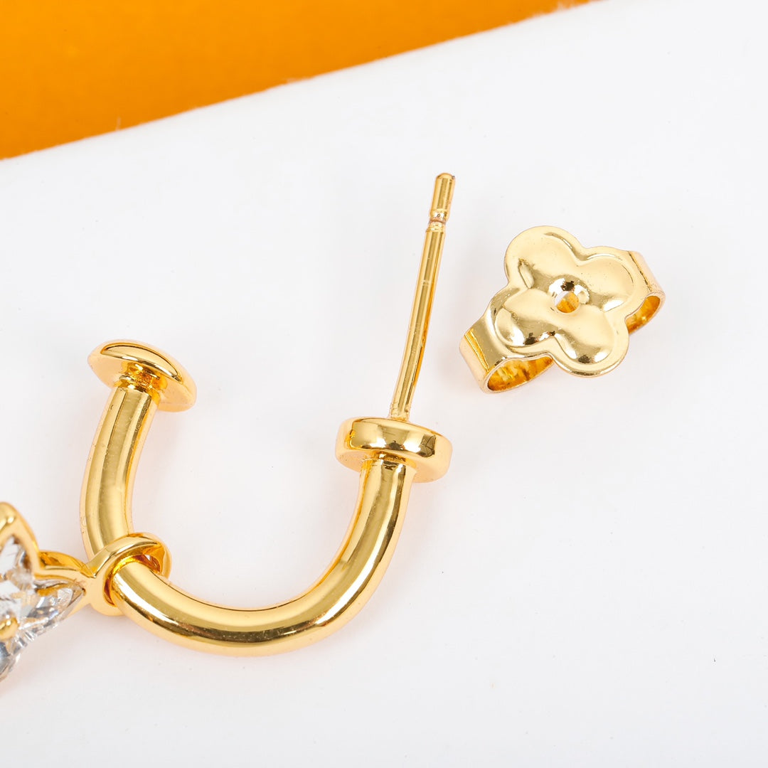 【関税負担なし・送料無料・代引可】ヴィトン ピアス 未使用 箱付き