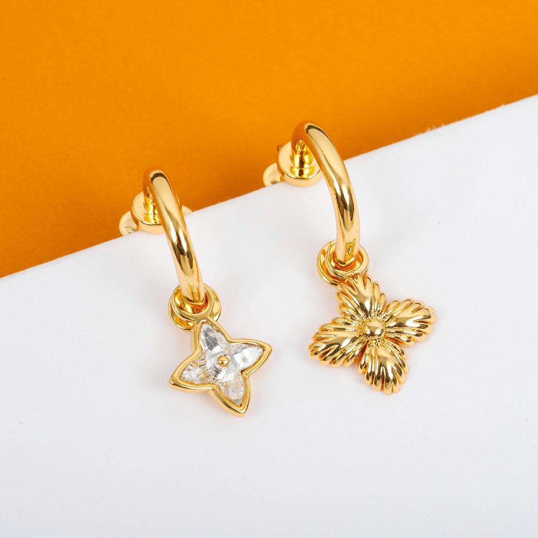 【関税負担なし・送料無料・代引可】ヴィトン ピアス 未使用 箱付き