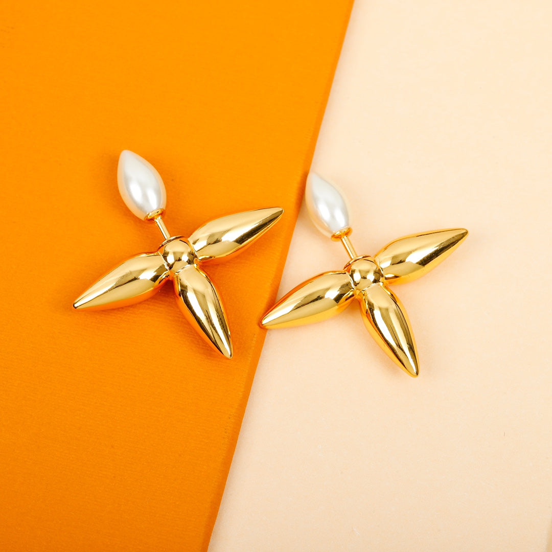 【関税負担なし・送料無料・代引可】ヴィトン ピアス 未使用 箱付き