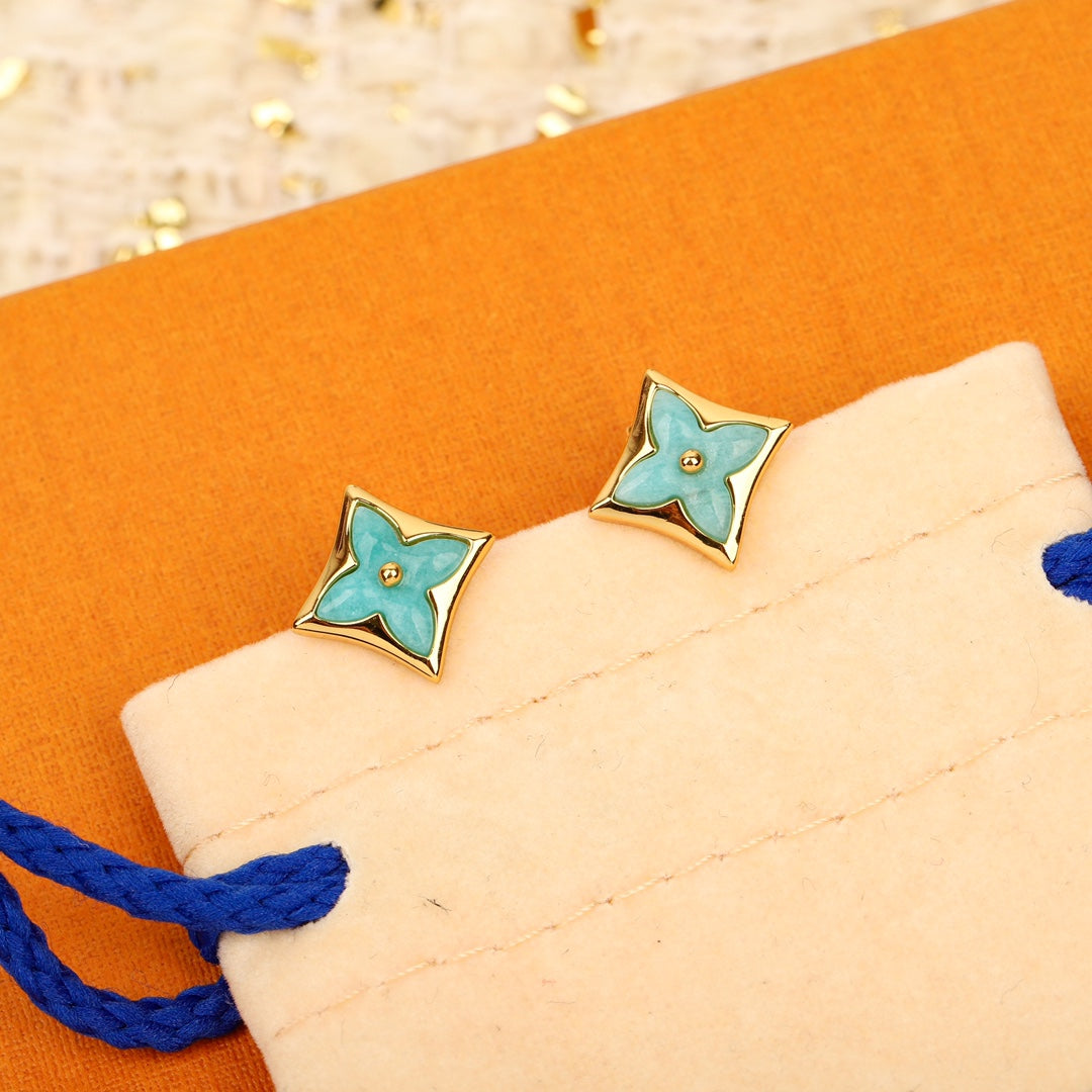 【関税負担なし・送料無料・代引可】【売れ筋】ヴィトン ピアス 未使用 箱付き