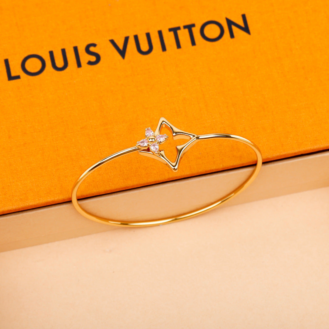 【関税負担なし・送料無料・代引可】ヴィトン バングル 未使用 箱付き